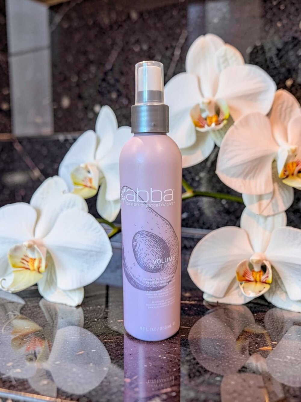 Abba Volume Root Spray Avocado Oil & Lemongrass 8 oz